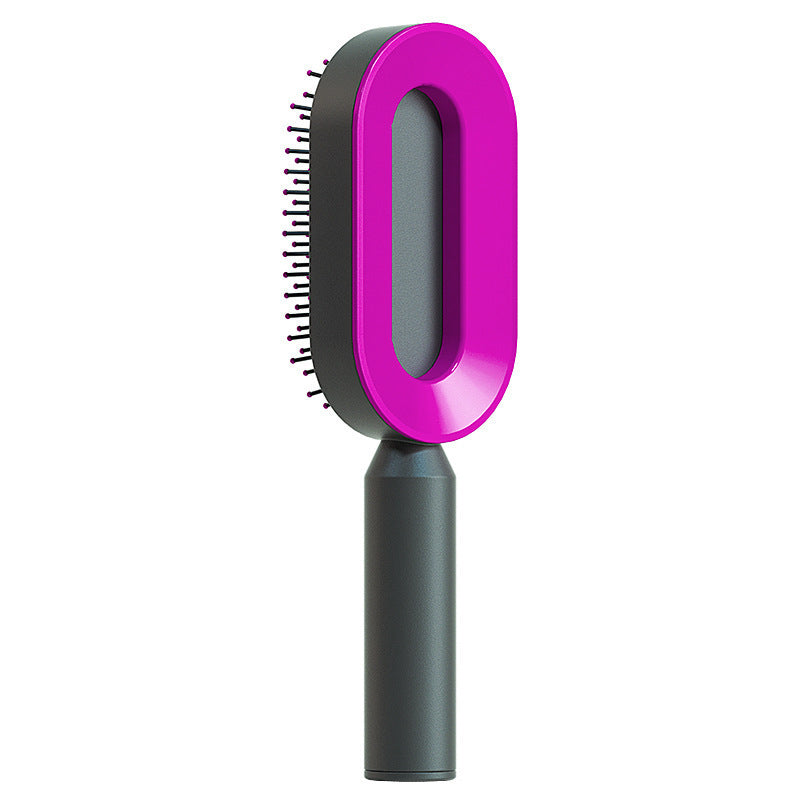 Enkel och snabb hårvård med vår självrengörande hårborste